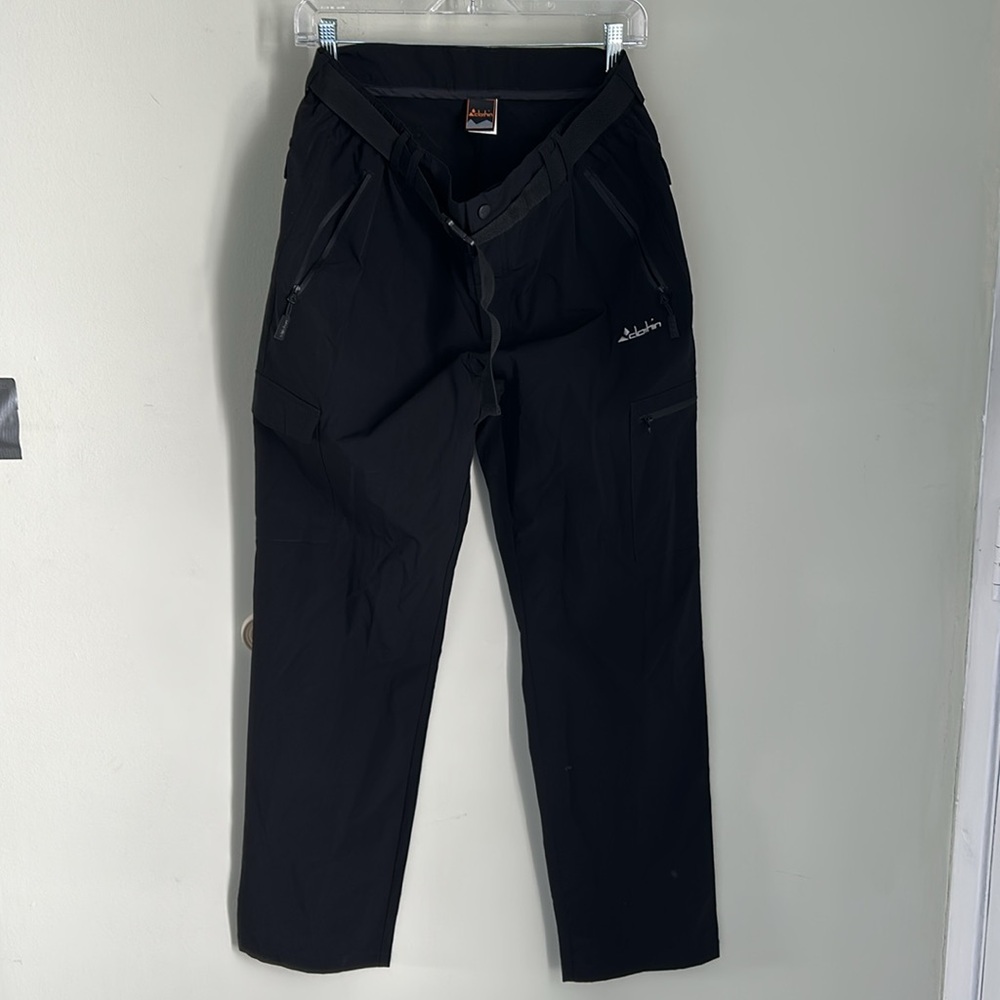 Clothin Men's Black Cargo Pants